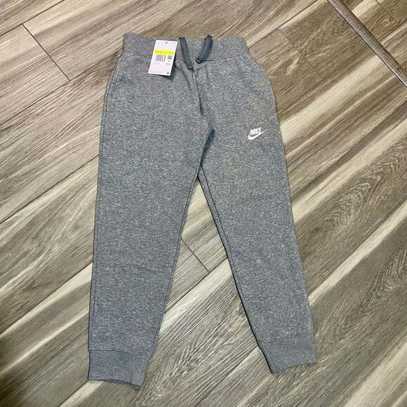 Nike Other - Nike Girls Sportswear Club Fleece Jogger Pants Gray Small